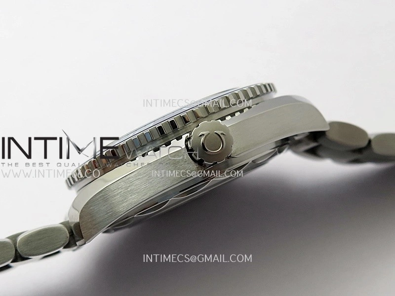 Planet Ocean 39.5mm Blue Ceramic Bezel SS V4 VSF 1:1 Best Edition Summer Blue Dial On SS Bracelet Super Clone Asian 8800